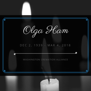 Olga Ham Obituary