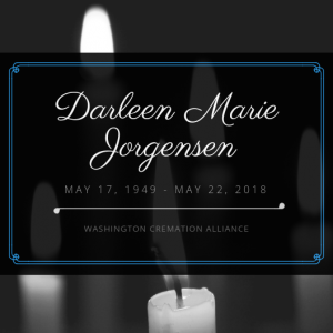 Darleen Marie Jorgensen Obituary