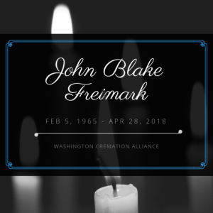 John Blake Freimark Obituary