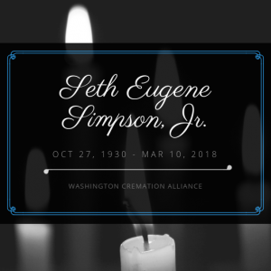Seth Eugene Simpson, Jr Obituary