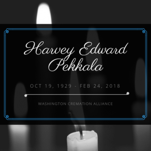Harvey Edward Pekkala Obituary